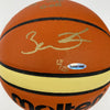 Dwyane Wade "2008 USA Gold" Signed Official Olympics FIBA Basketball UDA