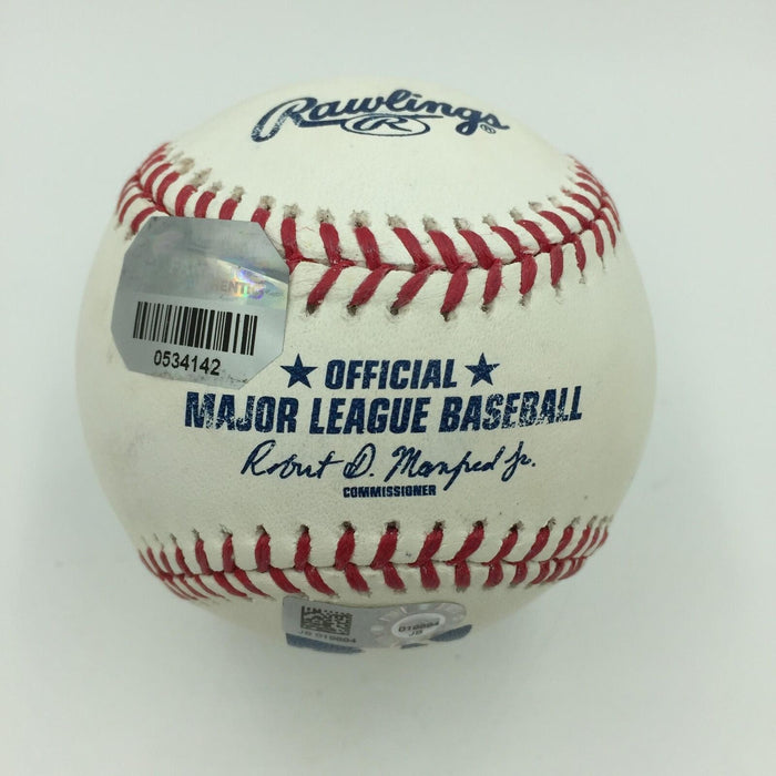 Kris Bryant MLB Debut 4/17/2015 Rookie Signed Baseball MLB Authenticated HOLO