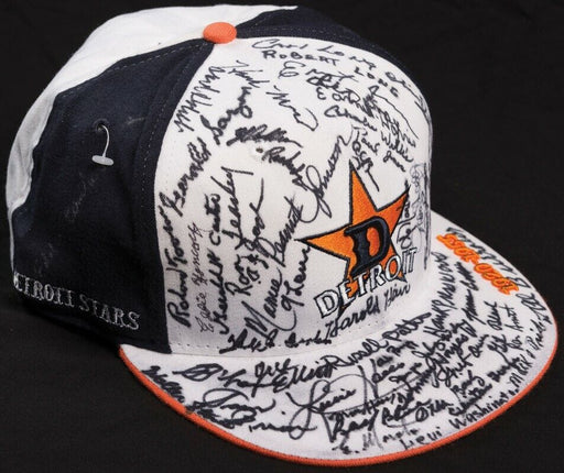Negro League Legends Detroit Stars Multi Signed Hat With Over 50 Autographs JSA