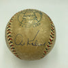 Babe Ruth Roger Maris Hank Aaron Mickey Mantle HR Kings Signed Baseball PSA DNA