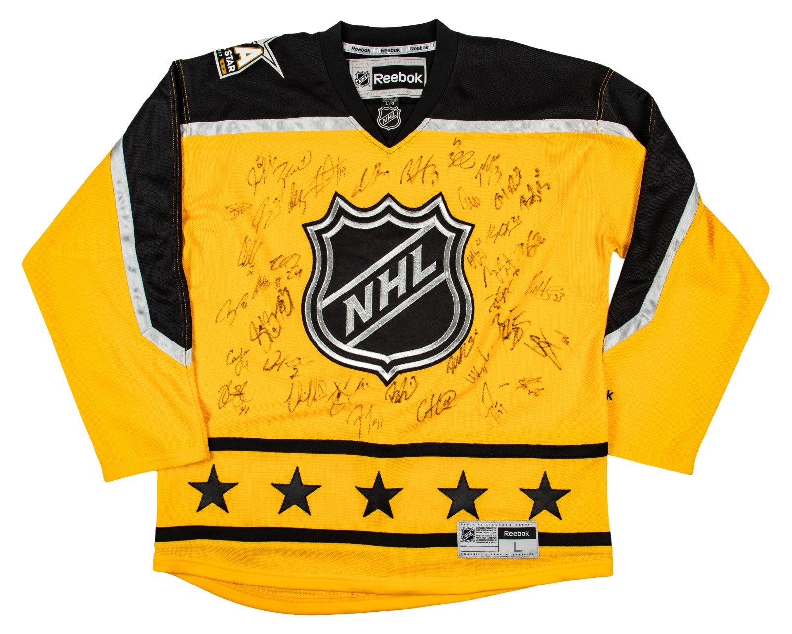 2017 NHL All Star Game Signed Jersey 38 Sig Sidney Crosby Alexander Ovechkin JSA