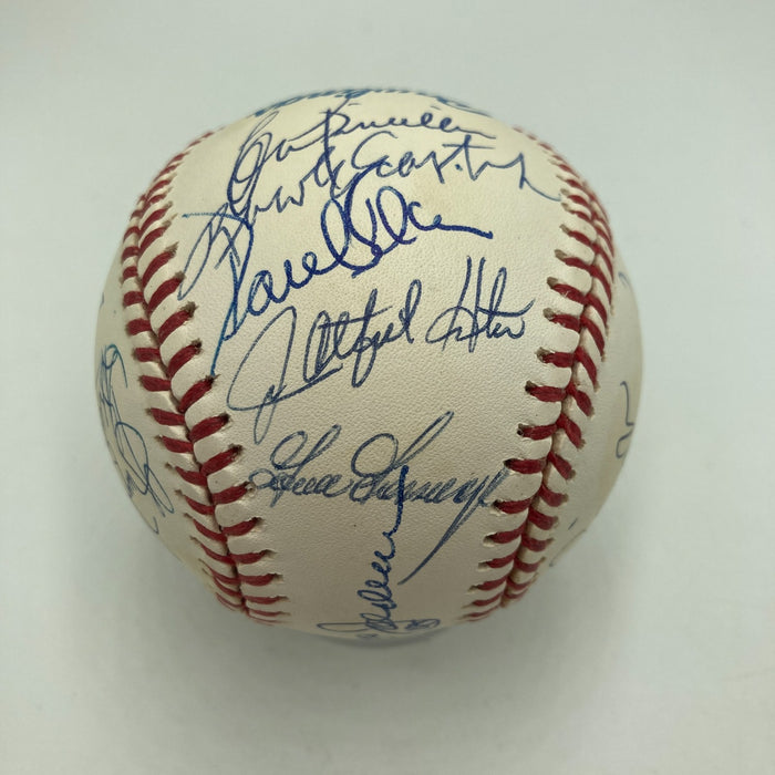 1978 Yankees World Series Champs Team Signed Baseball JSA COA