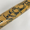 Willie Mays Hank Aaron Sandy Koufax Hall Of Fame Signed Baseball Bat 54 Sigs BAS