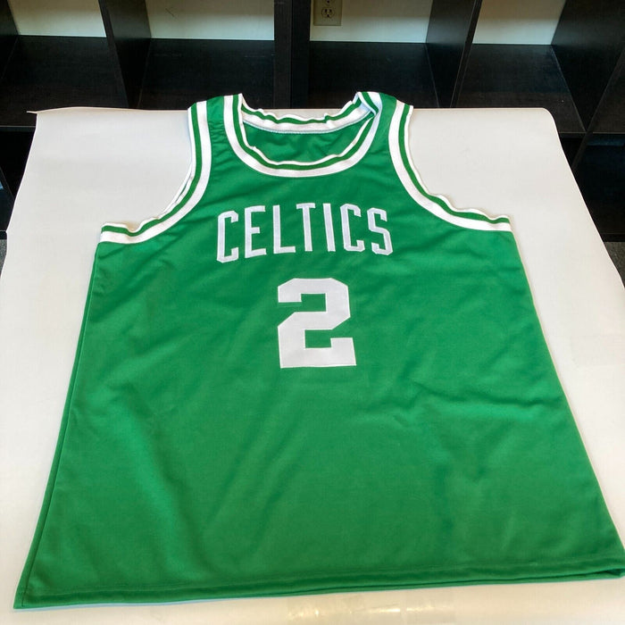 Rare Red Auerbach Signed Autographed Boston Celtics JSA Sticker