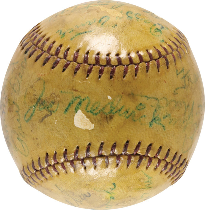 1934 St. Louis Cardinals World Series Champs Team Signed Baseball PSA DNA COA