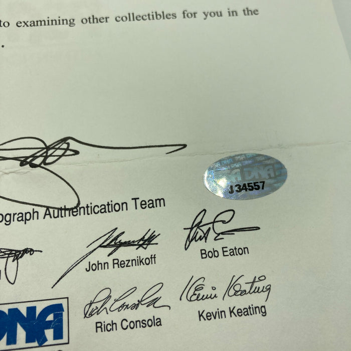 1976 Oakland A's Athletics Team Signed American League Baseball PSA DNA COA