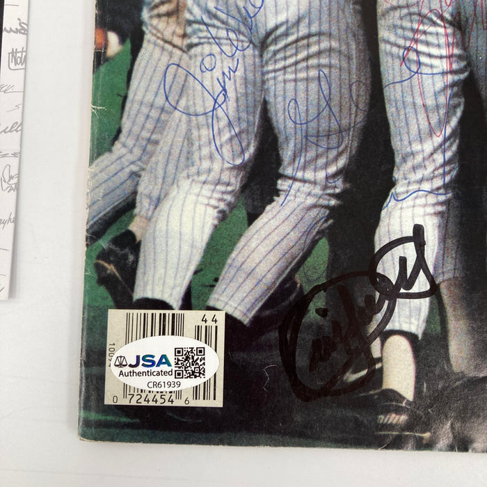 1991 Minnesota Twins World Series Champs Signed Sports Illustrated Magazine JSA