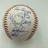 1986 New York Mets World Series Champs Team Signed Major League Baseball JSA COA