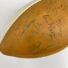 1966 Los Angeles Rams Team Signed Football JSA COA