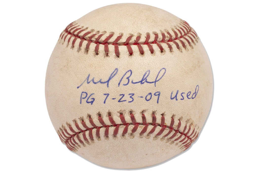 Historic Mark Buehrle 2009 Perfect Game Signed Game Used Baseball Beckett COA