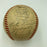 Jackie Robinson Rookie 1947 Brooklyn Dodgers Team Signed Baseball JSA COA