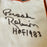 Beautiful Brooks Robinson HOF 1983 Signed Special Edition Jersey JSA COA