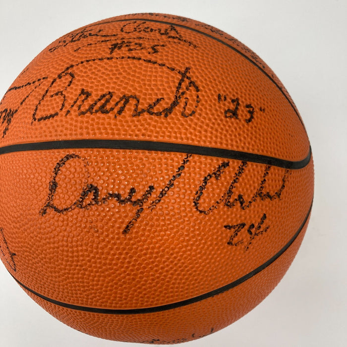 1980 University Of Louisville Cardinals NCAA Champs Team Signed Basketball JSA