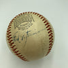 Harry Heilmann & Paul Waner Mutli Signed World War 2 Baseball JSA COA