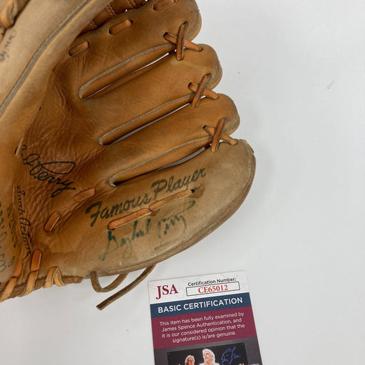 Gaylord Perry Signed 1960's Wilson Game Model Baseball Glove JSA COA