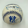 1998 New York Yankees World Series Champs Team Signed Baseball JSA COA