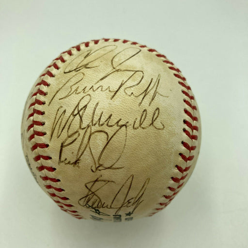 Mike Schmidt 1980's Philadelphia Phillies Team Signed National League Baseball