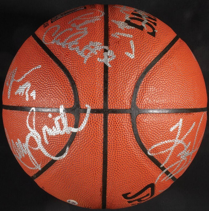 1994-95 Houston Rockets NBA Champions Team Signed NBA Basketball PSA DNA COA