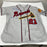 Warren Spahn Signed Milwaukee Braves Mitchell & Ness Jersey JSA COA