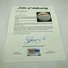 Beautiful Willie Mays & Hank Aaron Total Baseball Signed Baseball PSA DNA COA