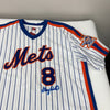 Gary Carter Signed 1986 New York Mets Mitchell & Ness Jersey JSA COA