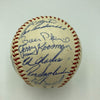 Vintage 1969 New York Mets WS Champs Team Signed Baseball Nolan Ryan Seaver JSA