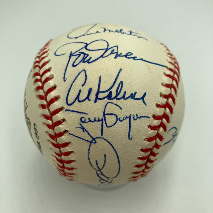 3,000 Hit Club Signed Baseball 17 Sigs Willie Mays Hank Aaron Stan Musial JSA