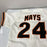 Willie Mays Signed Authentic San Francisco Giants Game Model Jersey Beckett COA