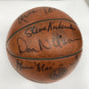 1975-76 Boston Celtics NBA Champs Team Signed Game Used Basketball Beckett COA