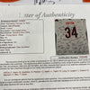 NFL Hall Of Fame Multi Signed Walter Payton Jersey With 40+ Signatures JSA COA
