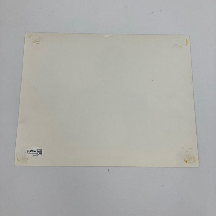 Larry Jeffery Signed 1960's Toronto Maple Leafs Team Issued Photo JSA COA