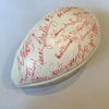 1982 Oklahoma Sooners Team Signed Football 45+ Signatures NCAA