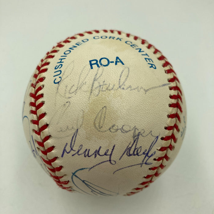 1975 Boston Red Sox AL Champs Team Signed Major League Baseball JSA COA