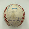 1975 Boston Red Sox AL Champs Team Signed Major League Baseball JSA COA