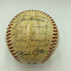 1943 New York Yankees World Series Champs Team Signed AL Baseball JSA COA