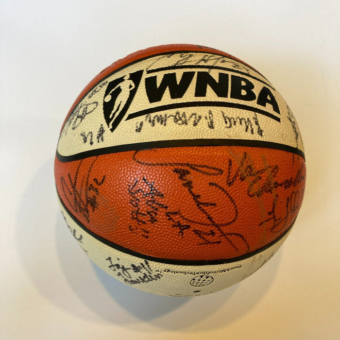 2001 WNBA All Star Game Team Signed Official Game Basketball
