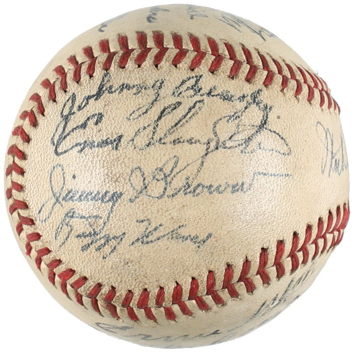 1942 St. Louis Cardinals World Series Champs Team Signed Baseball JSA COA