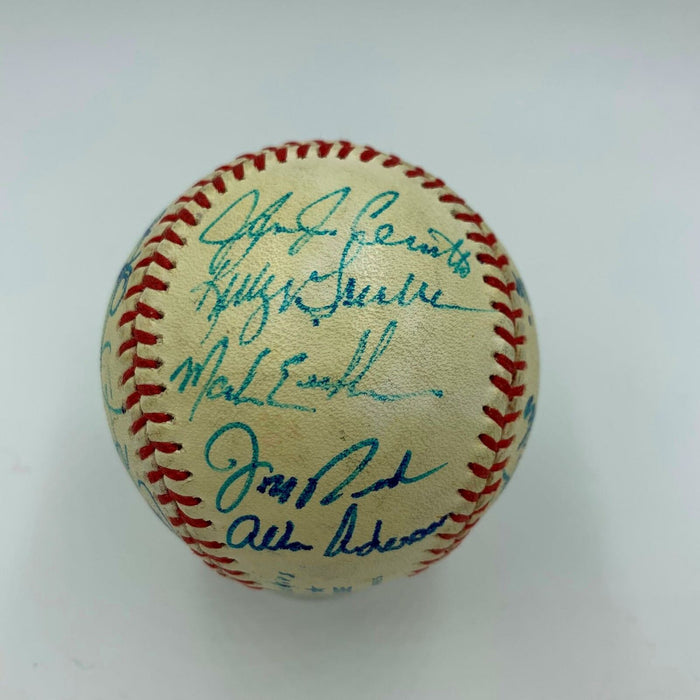 Rare "The Rookie Of 1986" Multi Signed American League Baseball