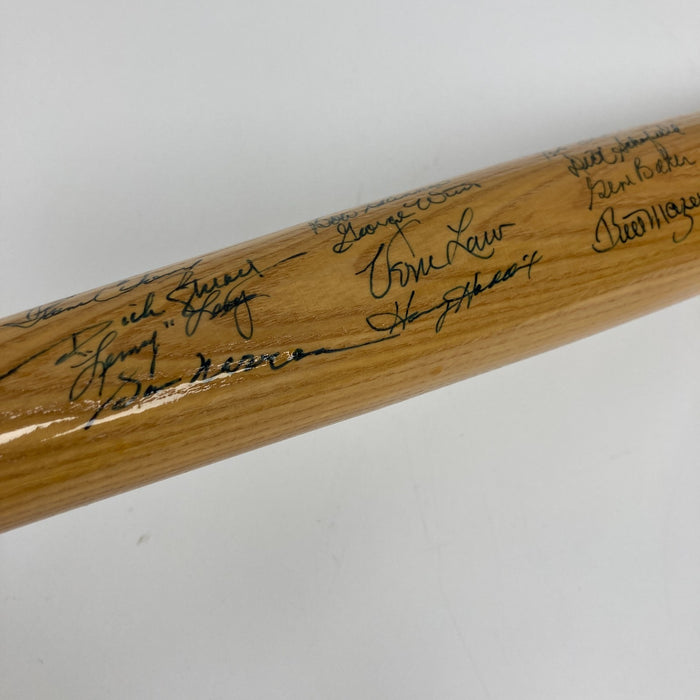 1960 Pittsburgh Pirates World Series Champs Team Signed Bat Beckett COA
