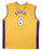 Kobe Bryant Rookie Signed 1990's Los Angeles Lakers Champion Jersey Beckett COA