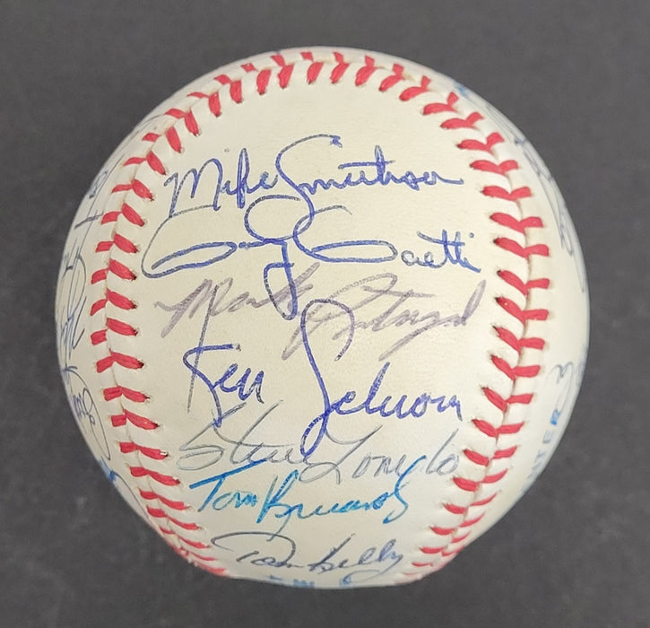 Kirby Puckett 1985 Minnesota Twins Team Signed Baseball JSA COA