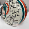 1972 Miami Dolphins Super Bowl Champs Team Signed Full Size Helmet JSA COA