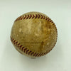 Kid Nichols Single Signed 1940's National League Baseball With Beckett COA RARE