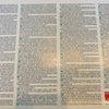 Beautiful Football Hall Of Fame Multi Signed Large 24x36 Canton OH Photo 15 Sig