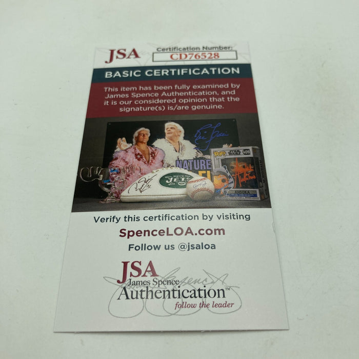 Kareem Abdul Jabbar Signed 1980's American League Baseball JSA COA