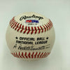 Nice Willie Mays Signed Official National League Baseball PSA DNA Sticker