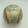 1959 Chicago White Sox AL Champs Team Signed Baseball Nellie Fox JSA COA