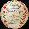 1950's Chicago Cubs Legends Multi Signed Baseball Ernie Banks Beckett COA 20 Sig