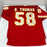 Derrick Thomas Signed Game Used 1998 Pro Bowl Battle Of Gridiron Jersey MEARS 10