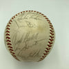 1961 Chicago Cubs Team Signed NL Baseball Ernie Banks Billy Williams JSA COA